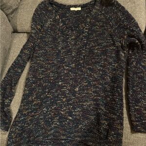 Multicolor Knit Women's Sweater